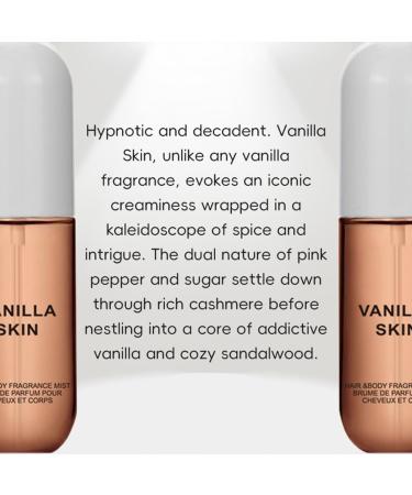 90ml Vanilla Skin Perfume Vanilla Skin Body Mist Vanilla Essential Oil for Skin Eau De Toilette Spray (2pcs) (3PACK) - Buy Online on SooperMarket.com