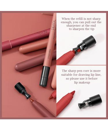 Long Lasting Waterproof Creamy Lip Liner Pencil | High Pigmented & Non-Dry | Up to 12 Hours Wear | Professional Matte Lip Makeup (05 POSSESSIVE) - Buy Online on SooperMarket.com