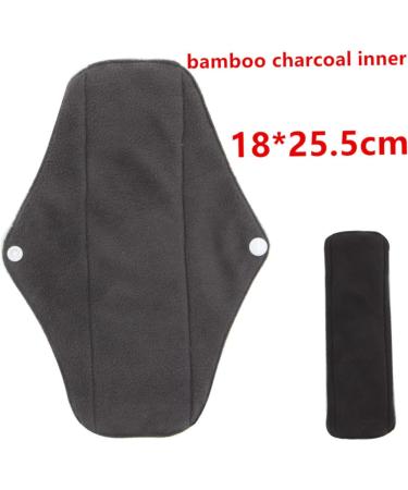 Mama Pads Washable Cloth Menstrual Pads | Reusable Bamboo Charcoal Cotton | Maternity Napkin | Portable & Eco-Friendly - Buy Online on SooperMarket.com