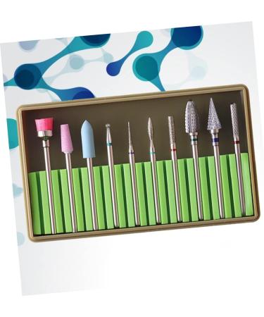 FOMIYES 2 Sets Para U as Nail Molding Gel Nails Gel Diamond Nail Bit Nail Art Supplies Nail Drill Bit Brush Nail Drill Bits Nail Drill Tool Head Grinding Head Nail File 5x1cmx2pcs Greenx2pcs - Buy Online on SooperMarket.com
