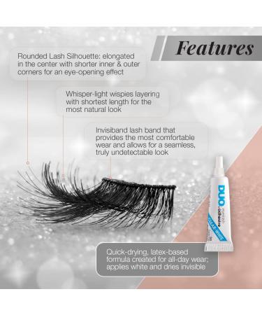 Shop Ardell Naked Lashes 425 - 2 Pairs with DUO Adhesive | Subtle Volume & Length | International Shipping - Buy Online on SooperMarket.com