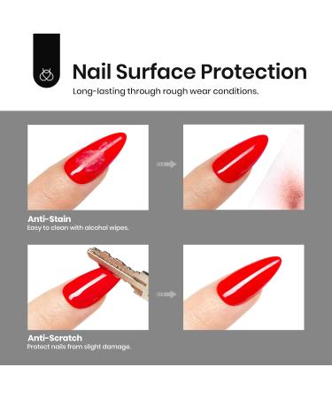 Beetles Glossy Gel Top Coat No Wipe - Clear Long-Lasting Nail Polish for DIY Gel Nails | 0.51 Fl Oz - Buy Online on SooperMarket.com