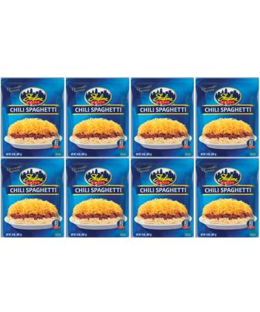 Skyline Chili Original Chili & Spaghetti Microwavable Pouch (Pack of 8)
