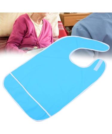 Portable Bib Adult Bib for the Elderly Patient Adult People Who Cannot Take Care of Themselves 18*14*2cm Sky Blue 45*65cm - Buy Online on SooperMarket.com