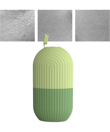 Skincare Tools: Green Stripe Face Massager Roller & Cooling Ice Tray for Pore Shrinking & Skin Tightening - Buy Online on SooperMarket.com