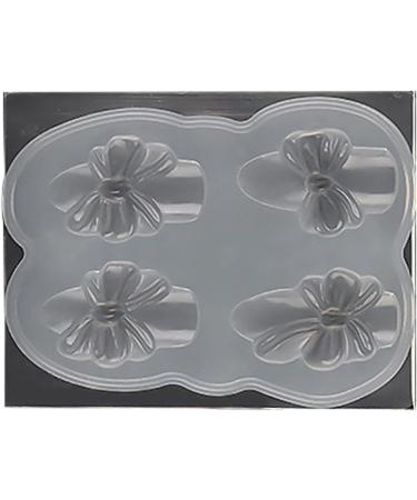 Nail Carving Mold - Creative Silicone 3D Bear Butterfly Manicure Tools for Home - High Toughness International Shipping - Buy Online on SooperMarket.com