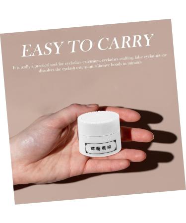 Beavorty 2pcs eyelash remover lash cream remover eyelash glue remover cream Eyelashes Extensions Cream eyelash mascara gel remover Fake Eyelash Glue Remover clean white Miss plastic extend 4x3cmx2pcs Whitex2pcs - Buy Online on SooperMarket.com