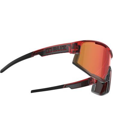 Buy Bliz Fusion Sports Glasses - Transparent Red-Brown with Red Multi | International Shipping Available - Buy Online on SooperMarket.com