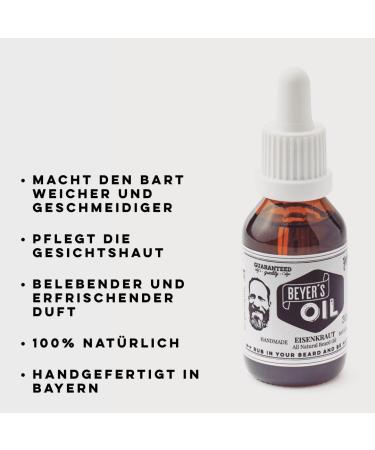 Beyers Oil Beard Care Set - 100% Natural Handmade Beard Oil & Balm - International Shipping Available - Buy Online on SooperMarket.com