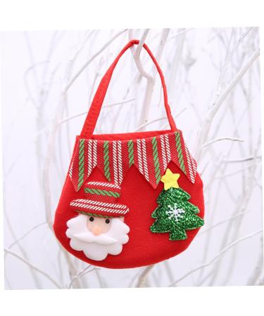 Anneome Santa Pants Treat Bags 3pcs Christmas Bag Candy Bags Cloth Goodie Bags Grocery Bags Xmas Candy Pouch Christmas Bag - Buy Online on SooperMarket.com