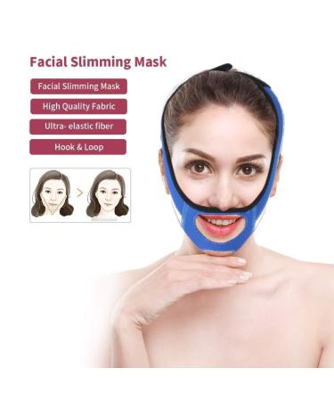 Face Slimming Cheek Mask - Lifting & Tightening Skin Bandage for Double Chin Removal | Facial Relaxation Strap Belt for Sleeping - Buy Online on SooperMarket.com