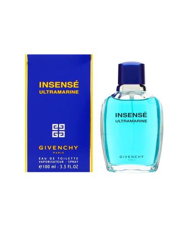 Givenchy Insense Ultramarine for Men 3.3 Ounce EDT Spray 3.3 Fl Oz (Pack of 1)
