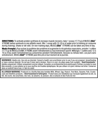 Allmax Nutrition - MusclEAA Xtreme - Pina Colada - Buy Online on SooperMarket.com