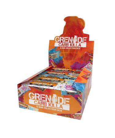 Grenade Carb Killa Selection Box High Protein and Low Carb Bar 12 x 60 g