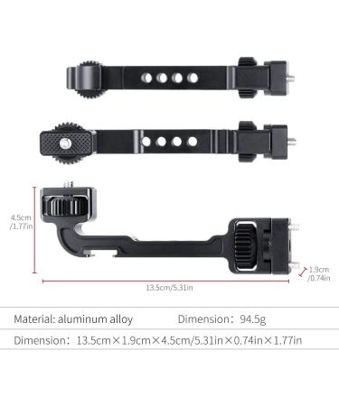 Rotatable Magic Arm DH11 for DJI Ronin S/SC Gimbals - Monitor Mount with Cold Shoe Mount - Stabilize Mic and Light Stand - Buy Online on SooperMarket.com