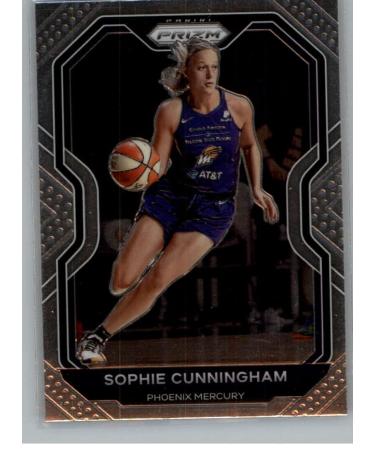2021 Panini Prizm WNBA #82 Sophie Cunningham Phoenix Mercury Official Basketball Trading Card in Raw (NM or Better) Condition