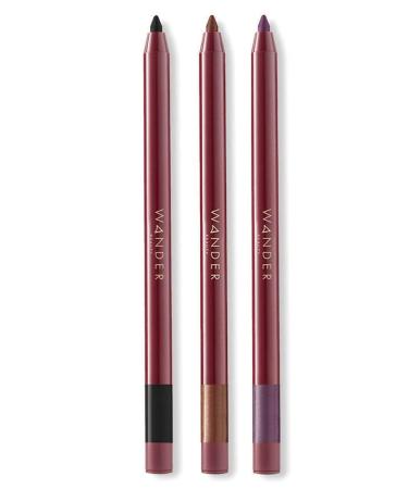 Wander Beauty Skyliner Automatic Gel Eyeliner - Smudge Proof Retractable Gel Liner - Intense Pigment - Jet Black (Matte Black) - Buy Online on SooperMarket.com