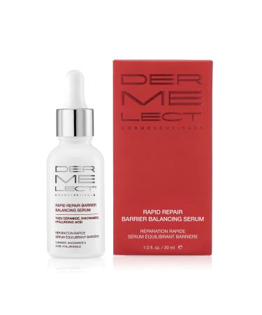 Dermelect Rapid Repair Barrier Balancing Serum Super-Hydrating Treatment with Niacinamide Hyaluronic Acid Prebiotics & Antioxidants for Smooth Radiant Skin 1.0 oz