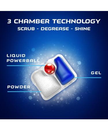 Buy Finish Quantum Dishwasher Detergent Tablets - 36ct Powerball for Ultimate Clean & Shine - International Shipping Available - Buy Online on SooperMarket.com