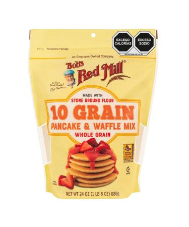 Bob's Red Mill 10 Grain Pancake & Waffle Mix, 24 Oz