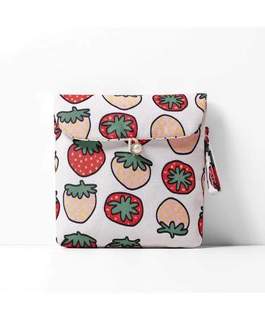 caralin Women Girl ute Portable Sanitary Pad Pouch Napkin Towel Holder Organizer onven Cotton and Linen - Buy Online on SooperMarket.com