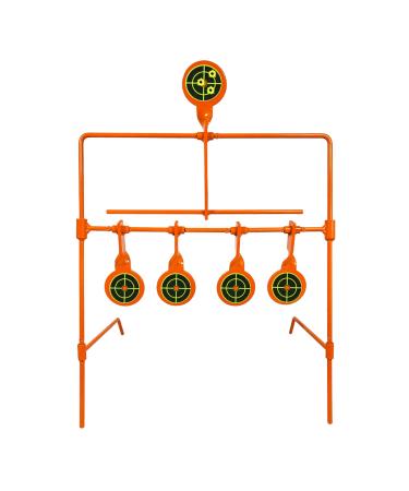 Highwild Resetting Target, Rated for .22 Rimfire - Large Size and 2.5 Inch Shooting Targets | Pop-Up Steel Prairie Dog A- .22 Auto Resetting Target