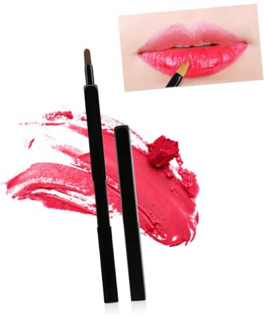 Lipstick Brush Travel Makeup Oval Magnifying Mirror Makeup Brush Tool Grey Wigs for Women Rosy Lips Travel Lip Brush Make up for Face Lip Liner Brush Portable - Buy Online on SooperMarket.com