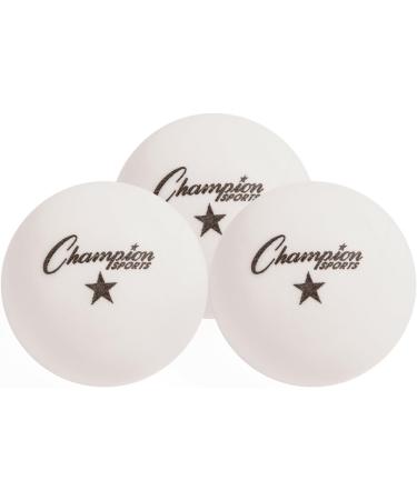 Champion Sports Table Tennis Set with Paddles, Balls, Portable Net & Post - On-The-Go Kit - Buy Online on SooperMarket.com