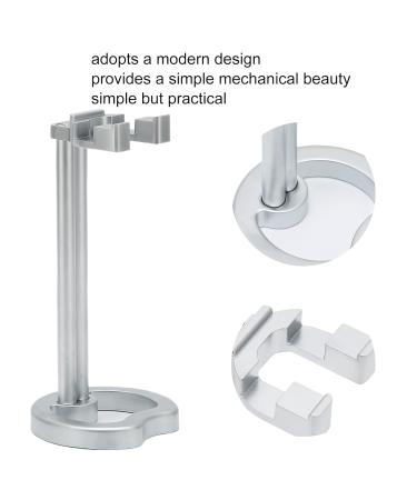 Premium Stainless Steel Razor Holder | Universal Shaving Brush & Razor Stand for Men - Durable & Safe Drying Solution - Buy Online on SooperMarket.com