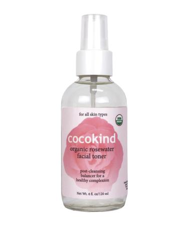 cocokind Organic Rosewater Facial Toner 4 fl.oz