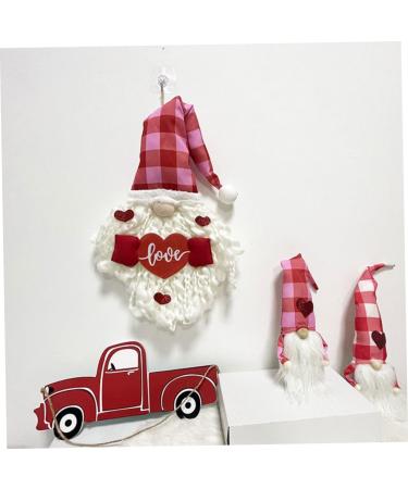 Cabilock 4pcs Faceless Old Man Pendant Ornament Desk Gnome Doll Valentines Day Gnome Household Wreath Elder - Buy Online on SooperMarket.com