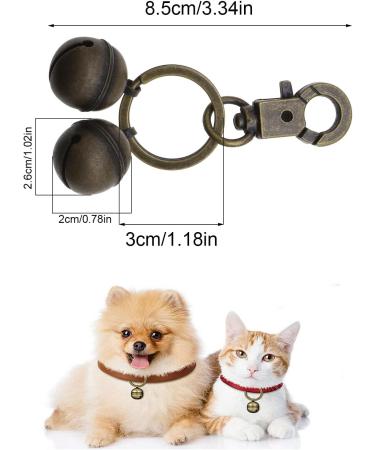 Emsea Pet Tracker Bell Charm for Dogs & Cats - Medium-Sized Collar Accessory for Training & Dishwashing - Buy Online on SooperMarket.com