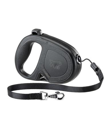 Ferplast dog leash flippy one roller leash medium -sized dogs up to 20 kg.Pull -out cord max. 5 m. Individual locking and unlocking button black max 20 kg - 5 m rope black