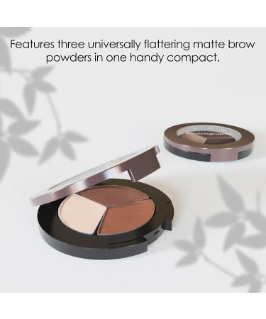 Bodyography Brow Trio Essential Powder - Define & Perfect Your Eyebrows | International Shipping Available - Buy Online on SooperMarket.com