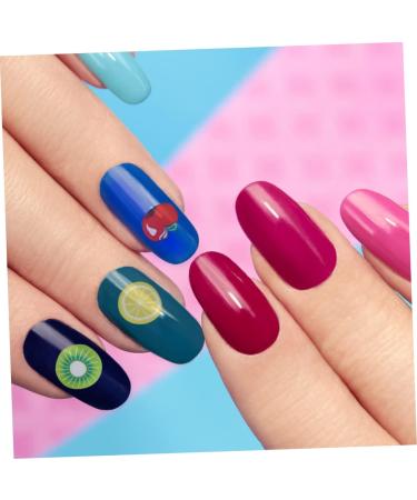 FRCOLOR 4800 Pcs 12 Fruit Sliced nail Art Accessories 3d Nail Charms Nail Diy Slices Nail Art Fruit Flatback Buttons Decor Nail Manicure Fruit Slices Nail Decals Flowers - Buy Online on SooperMarket.com