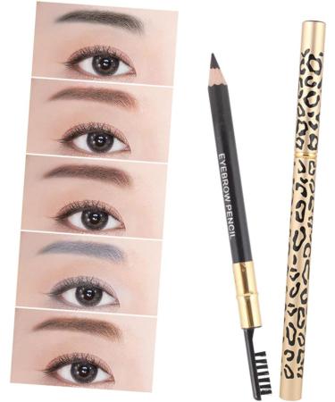 HAPINARY 6 Pcs Long Lasting Eyebrow Pencils Double Ended Eyebrow Pencil Brow Gel Brow Brush Uk Brown Wooden - Buy Online on SooperMarket.com