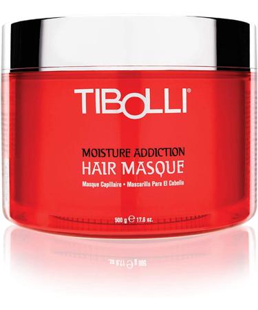 Tibolli Moisture Addiction Mask Deep Conditioning Masque (17.6 Fl Oz/500g) Traitement Hydratant Et Lissant la K ratine Pour Les ChveUx Secs Ab m s Color s et R par s 500 G (1 Pack)