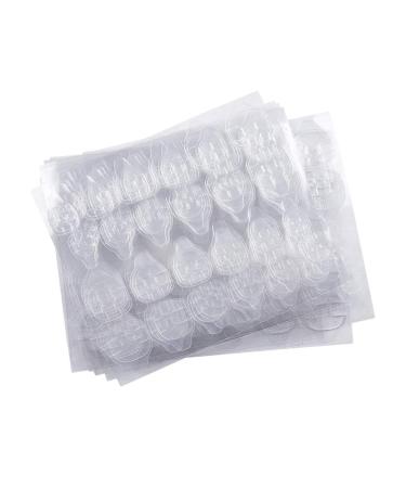 10 sheet /240 pieces double -sided nail glue sticker Kalolary nail glue jelly gel tape adhesive tabs nail glue transparent flexible adhesive fake nails tips for the manicure