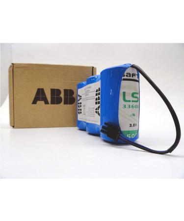 WELLVEUS 1 Pack 3HAC16831-1 Battery for ABB Robot Controller Battery 3HAC16831-1 LS33600 10.8V 17Ah