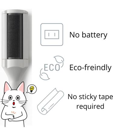 Necoichi Purrfection Neat & Easy Cat Hair Remover - Textured Microfibers Trap Fur Fast | Made in Japan - Buy Online on SooperMarket.com