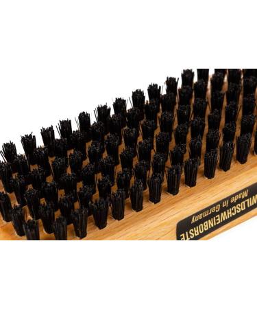 REMOS Hand Brush | Artisanal Beech Wood & Wild Boar Bristles - International Shipping - Buy Online on SooperMarket.com
