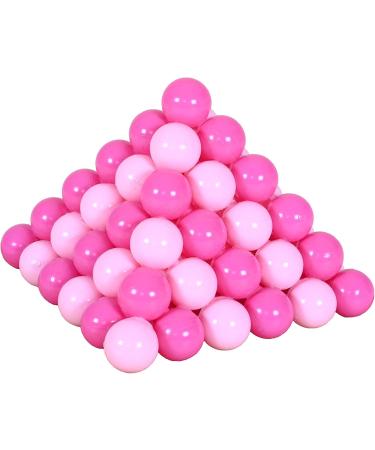 Knorrtoys 56755 - Soft Pink Ball Set ( 6 cm) - 100 Count - Perfect for Playtime | International Shipping Available - Buy Online on SooperMarket.com
