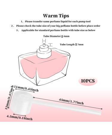 Perfume Dispenser Pump Plastic Perfume Dispenser Reusable Perfume Syringe Extractor Portable Perfume Extractor for Travel Refillable Perfume Atomizer Spray Bottle Perfume Syringe Extractor - Buy Online on SooperMarket.com