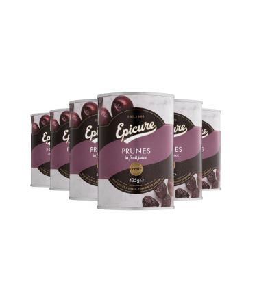 Epicure Prunes in Juice 425 g ( Pack of 6)