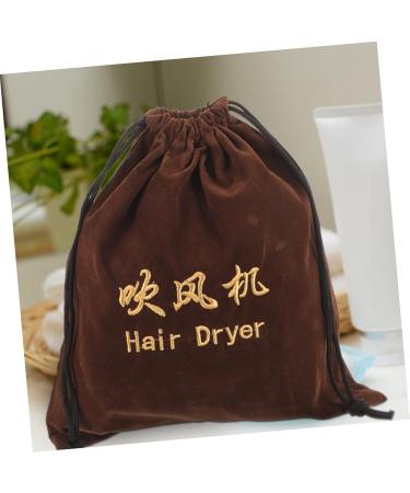 NOLITOY 6 Pcs Hair Dryer Storage Bag Hair Dryer Pouch Blow Dryer Bag Velvet Storage Bag Fabric - Buy Online on SooperMarket.com