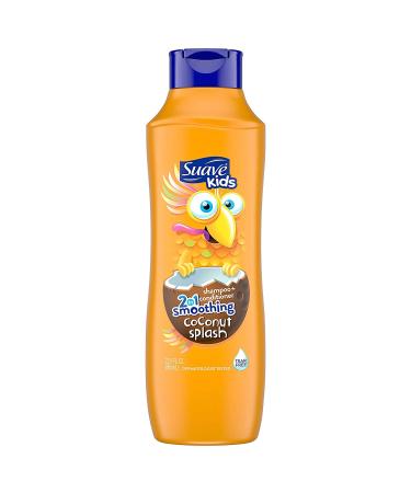 Suave Kids 2 in 1 Shampoo and Conditioner Coconut Smoothers 22.5 oz