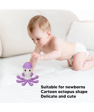 Soft Silicone Baby Calming Bite Ring Pacifier | Cute Caricature Teething Toy for Infants - International Shipping Available - Buy Online on SooperMarket.com