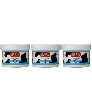 PACK OF 3 EACH UDDERLY SMOOTH FOOT CR W/SHEA 8OZ PT73106471408