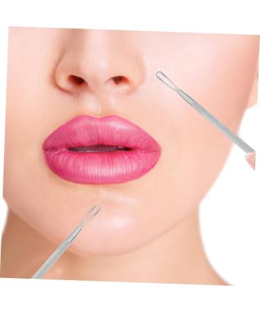 PLAFOPE 7pcs Double-headed Extrusion Ring Blackhead Pimple Comedone Removal Tool Pimple Tool Stainless Steel - Buy Online on SooperMarket.com