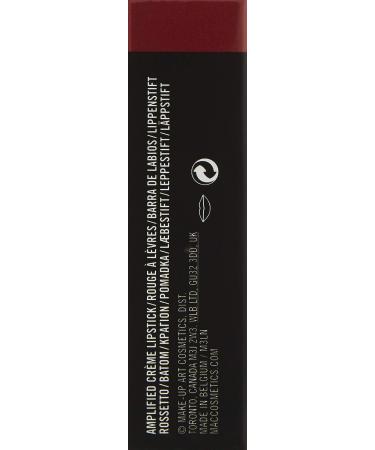 MAC Amplified CRM Lipstick - Fast Play 3g/1oz | Long-Lasting Color | 1 Count - Buy Online on SooperMarket.com